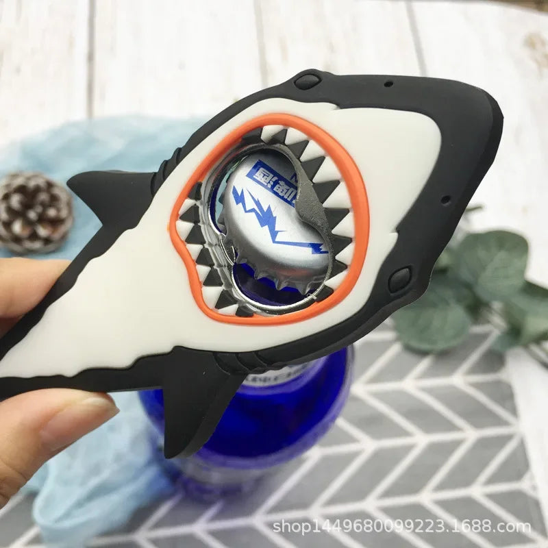 1 Pc Shark Beer Bottle Opener Magnet