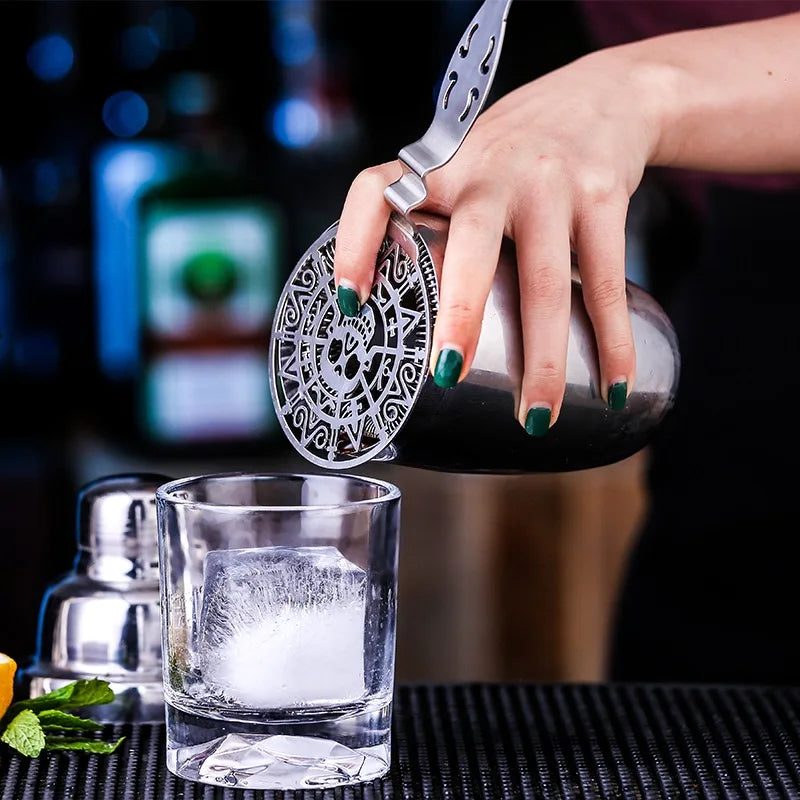Skull and Scorpion Bar Cocktail Strainer